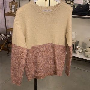 NWT! Color block sweater